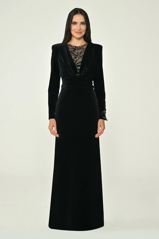 ALFA BETA 7224 الفا بيتا فستان سهرة