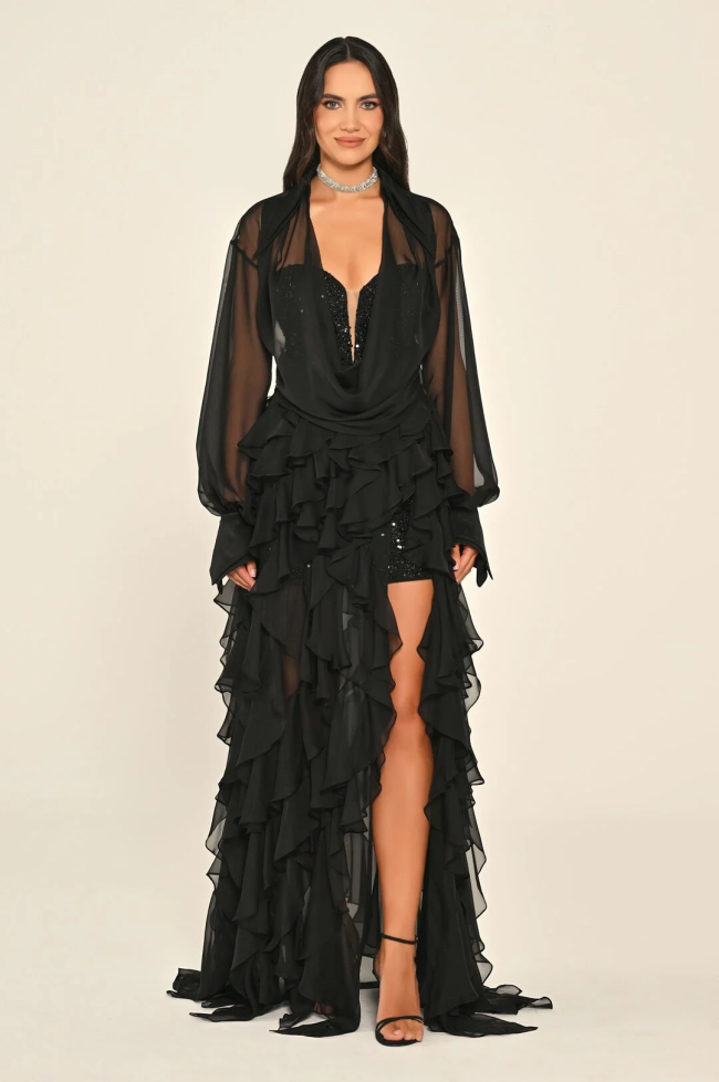 ALFA BETA 7291 الفا بيتا فستان سهرة