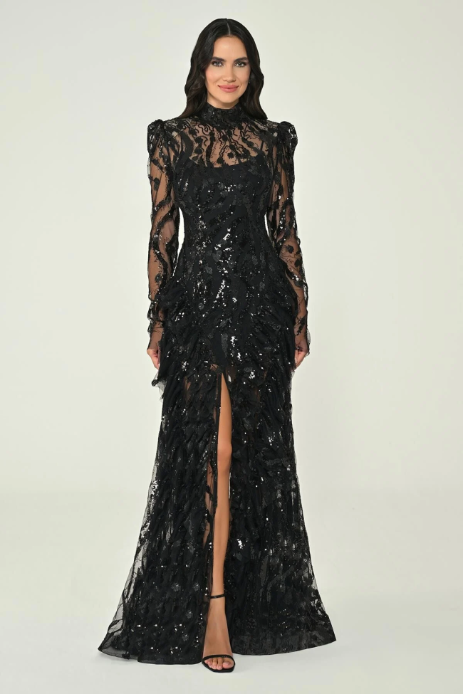 ALFA BETA 7174 الفا بيتا فستان سهرة