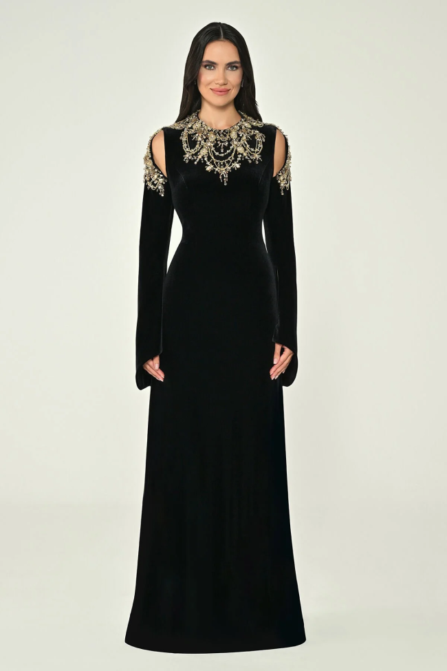 ALFA BETA 7228 الفا بيتا فستان سهرة