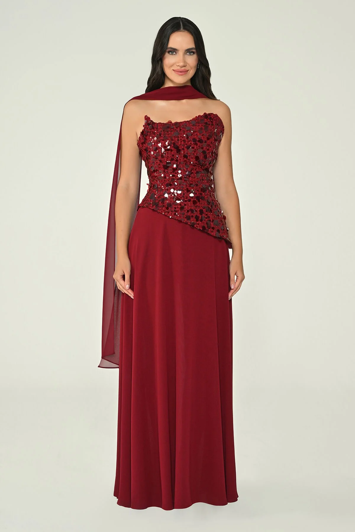 ALFA BETA 7268 الفا بيتا فستان سهرة