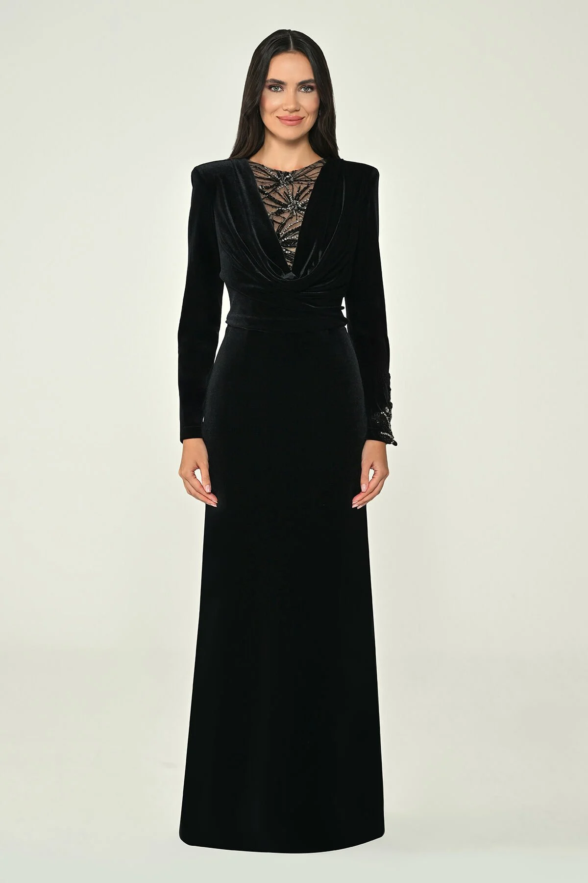 ALFA BETA 7224 الفا بيتا فستان سهرة