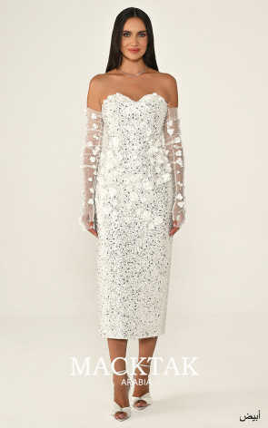 ألفا بيتا (Alfa Beta) ۷۱۹۲ فستان سهرة بأكمام قابلة للتعديل