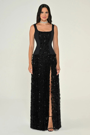 ALFA BETA 7217 الفا بيتا فستان سهرة