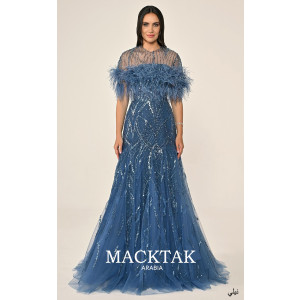 ألفا بيتا (Alfa Beta) ۷۰۸۲ فستان سهرة بأكمام قابلة للتعديل